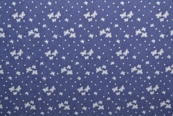 Denim chambray washed print 16-04