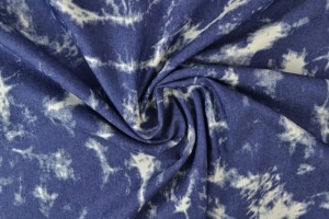 Denim chambray washed print 17-04