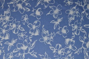 Denim chambray washed print 18-02