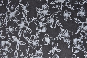 Denim chambray washed print 18-06