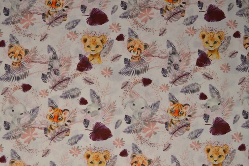Cotton poplin print digital 75-3