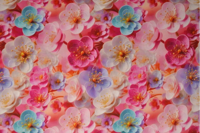 Cotton poplin print digital 76-3