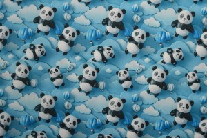 Cotton poplin print digital 85-1
