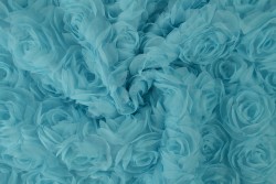 Mesh roses special 05-05 blue