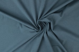 Baumwolle jersey 28167 grau-blau