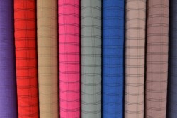 Baumwolljacquard specials - karo