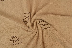 teddy towelling embroidered 01-39