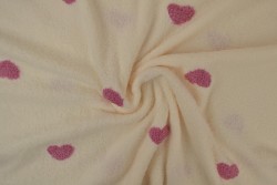 teddy towelling embroidered 03-02