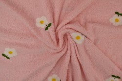 teddy towelling embroidered 06-04