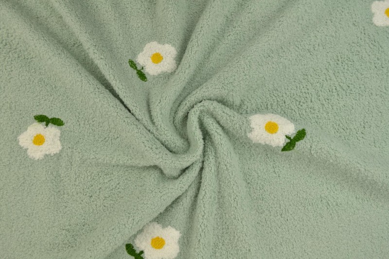 teddy towelling embroidered 06-34