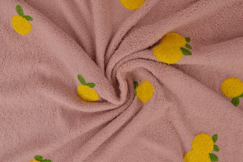 teddy towelling embroidered 07-19