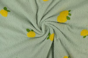 teddy towelling embroidered 07-34