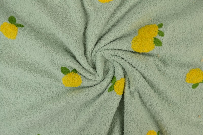 teddy towelling embroidered 07-34