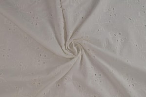 Cotton embroidery white 01-01