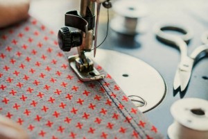 Bündchen Jacquard mit Motiven