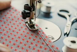 Bündchen Jacquard mit Motiven