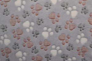 Coral fleece print 82-06