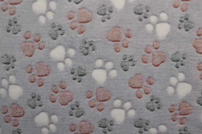 Coral fleece print 82-06