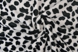 Coral fleece print 190-01