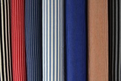 Baumwolljersey ''Brushed stripes''