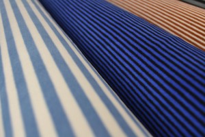 Baumwolljersey ''Brushed stripes''