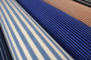 Baumwolljersey ''Brushed stripes''