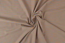 Cotton jersey brushed stripes 01-08