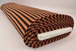 Cotton jersey brushed stripes 02-01