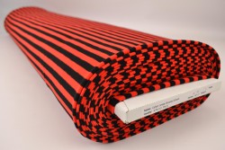 Cotton jersey brushed stripes 02-04