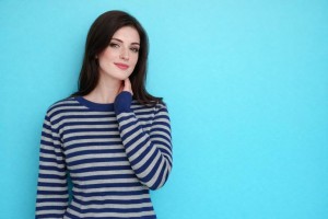 Baumwolljersey ''Brushed stripes''