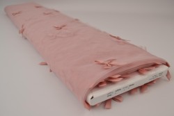Mesh bowknot 08-19 old pink