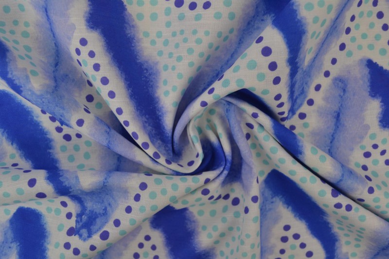 Linen fashion print 09-01