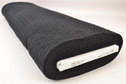 Muslin dobby 03 black