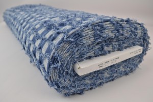 Denim fashion 01-01 checks frayed
