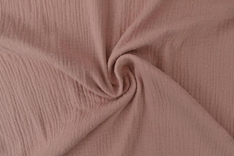 Muslin dobby 19 old pink