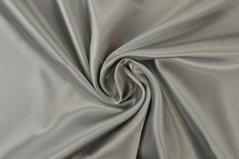 Satin 25 silbergrau