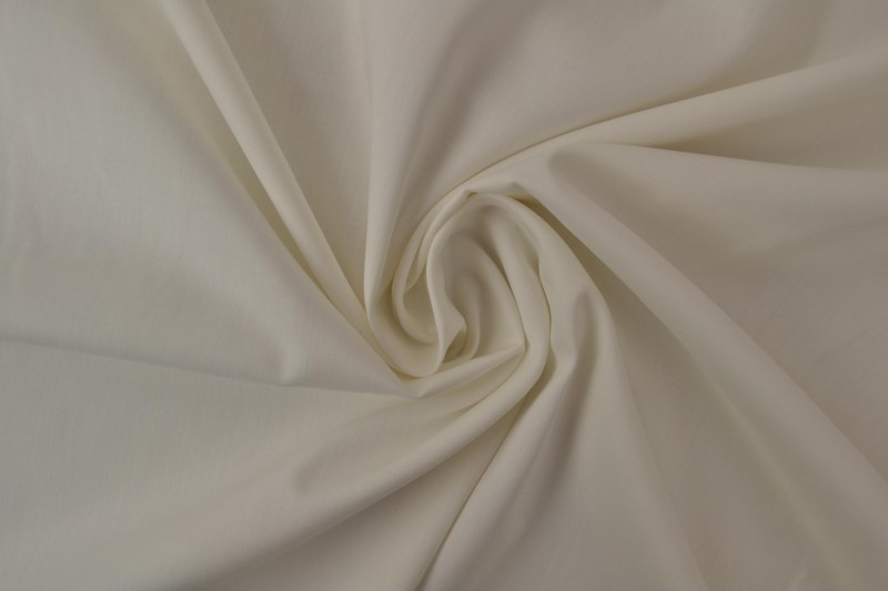 Baumwollpopeline 02 offwhite