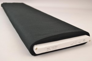 Baumwollpopeline 03 schwarz