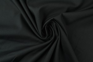Baumwollpopeline 03 schwarz