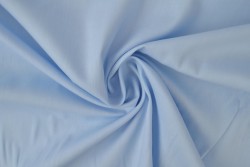 Baumwollpopeline 05 babyblau