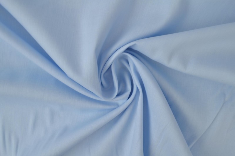 Baumwollpopeline 05 babyblau
