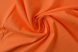 Baumwollpopeline 10 orange