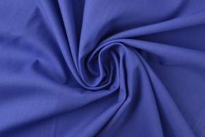 Baumwollpopeline 15 blau