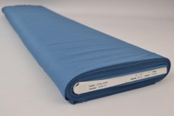 Baumwollpopeline 138 stahlblau