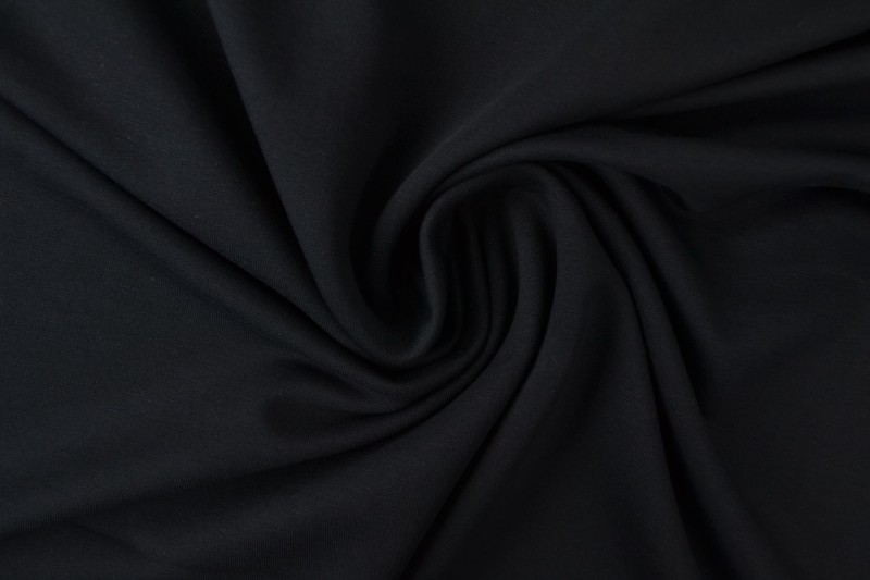 French Terry 03 schwarz