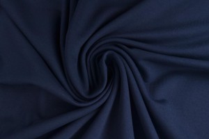 French Terry 48 marine blau