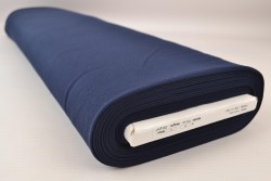 French Terry 48 marine blau