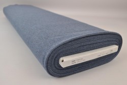 French Terry m15 dunkeljeans melange