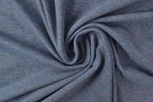 French Terry m15 dunkeljeans melange