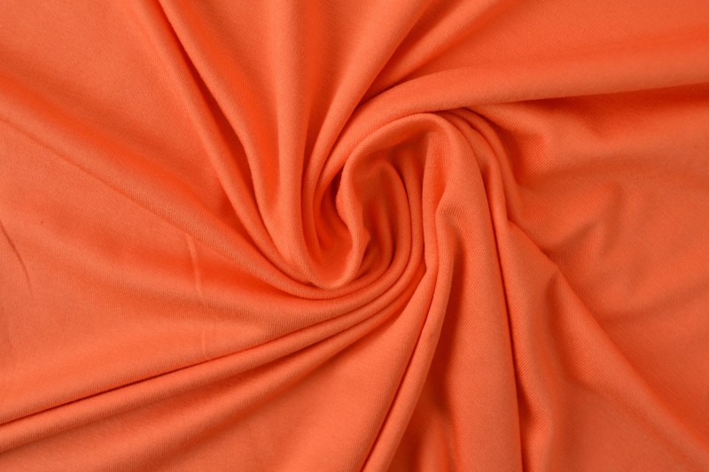 Viskose jersey 23 dunkelorange